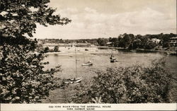 York River From the Marshall House, York Harbor, Maine. Postcard