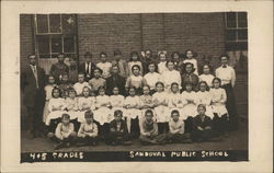 Sandoval Public School, 4 and 5 Grades. Class Photo Illinois Postcard Postcard Postcard