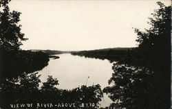 View of River Above Byron Landscapes Postcard Postcard Postcard