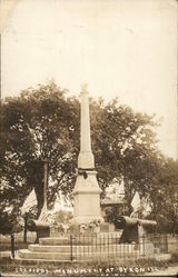 Soldiers Monument Postcard