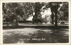 Tourist Park Vicksburg, MI Postcard Postcard Postcard