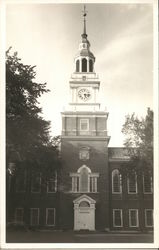 Baker Memorial Library, Dartmouth College Postcard