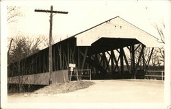 Covered Bridge Postcard