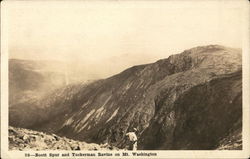 Boot Spur and Tuckerman Ravine, Mount Washington Franconia, NH Postcard Postcard Postcard