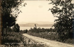 Lake Winnepesaukee from Mirror Lake Postcard