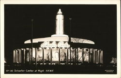 Schaefer Center at Night Postcard