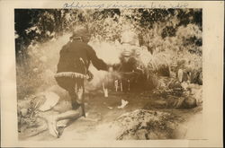 Offering Incense to an Idol near Chichicastenango Postcard