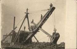 Dredge Boat Out by Simpson Farm Postcard