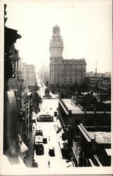 View of City Street Postcard Postcard Postcard