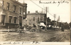 Street Scene Grinnell, IA Postcard Postcard Postcard