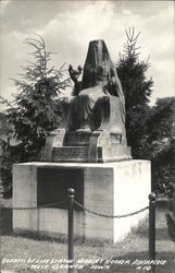 Herbert Hoover Birthplace - Goddess of Life Statue West Branch, IA Postcard Postcard Postcard