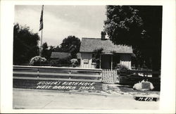 Herbert Hoover's Birthplace Postcard