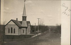 Norwegian Lutheran Church - Aug 1908 Postcard