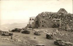 Summit, Cars, Mount Evans  Postcard