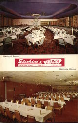 Steckino's Lounge Restaurant Lewiston, ME Postcard Postcard Postcard