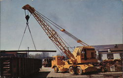 Gar Wood 75BT 20-Ton Truck Crane, Gar Wood Industries, Findlay Division Postcard