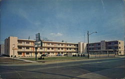 TraveLodge, One Block of Lincoln's Home Springfield, IL Postcard Postcard Postcard