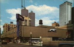 Greyhound Terminal Postcard