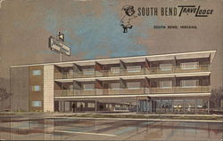 TraveLodge South Bend, IN Postcard Postcard Postcard