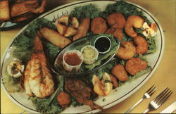 Win Schuler's Seafood Platter Postcard