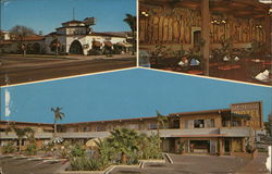 La Avenida Restaurant and Motel Postcard