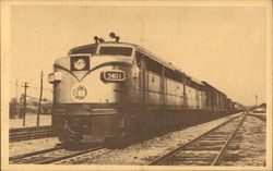 Diesel Electric Locomotive Made in Canada - Canandian National Railways Locomotives Postcard Postcard Postcard