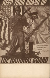 Keep Your Guard Up - The National Guard (Reproduction of a Poster Frank Reilly) Postcard