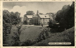 Lawton Hall, The Retreat Brattleboro, VT Postcard Postcard Postcard