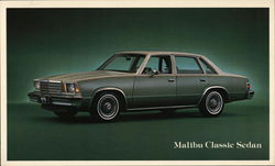 Malibu Classic Sedan Postcard