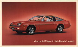 Monza 2 + 2 Sport Hatchback Coupe Cars Postcard Postcard Postcard