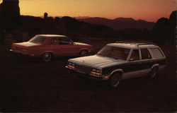 1978 Zephyr 2-Dr & Villager Wagon Cars Postcard Postcard Postcard