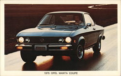 1975 Opel Manta Coupe Postcard