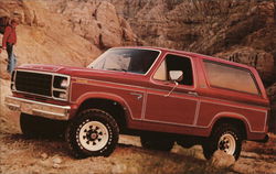 Ford Bronco - America's most advanced family 4-wheeler - Built Ford Tough Postcard