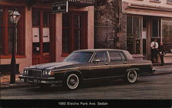 1980 Electra Park Ave. Sedan Postcard