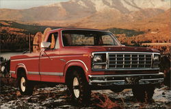 Ford 4 x 4 Pickups - First New Truck of the '80's Postcard