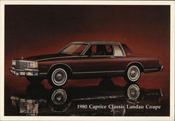 1980 Caprice Classic Landau Coupe Cars Postcard Postcard Postcard