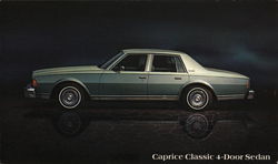 Caprice Classic 4-Door Sedan Postcard