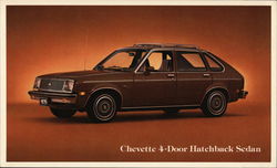 Chevrolet 4-Door Hatchback Sedan Cars Postcard Postcard Postcard