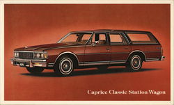 Caprice Classic Station Wagon Cars Postcard Postcard Postcard