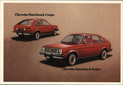 Chevette Hatchback Coupe and Sedan Postcard