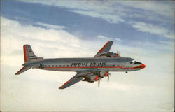 American Airlines DC-7 Aircraft Postcard Postcard Postcard