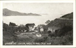 Quarantine Station, Angel Island Postcard