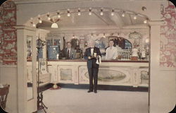 Original Bar at the Old Navarre Postcard