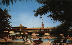 Western Hills Hotel - poolside view Fort Worth, TX Postcard Postcard Postcard