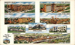 Kellogg Company Plants Advertising Postcard Postcard Postcard