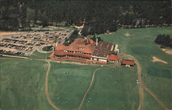 Air View of Country Club Pinehurst, NC Postcard Postcard Postcard