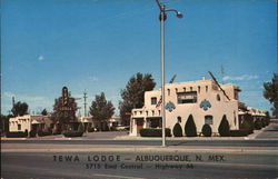 Tewa Lodge Albuquerque, NM Postcard Postcard Postcard