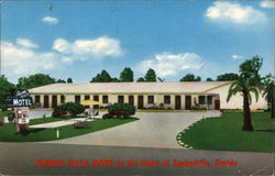 Florida Plaza Motel in the Heart of Zephyrhills, Florida Postcard Postcard Postcard