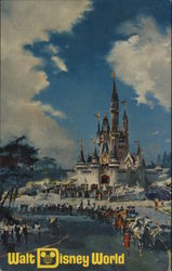 Magic Kingdom Theme Park Postcard