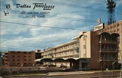 Dallas TraveLodge Texas Postcard Postcard Postcard